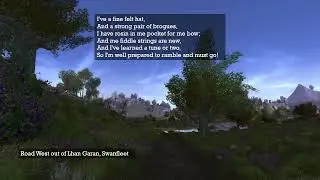 The Rambles of Spring, Tommy Makem, with lyrics, on the Lord of the Rings Online Instruments