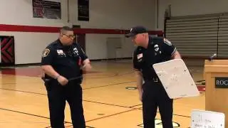 Bulletproof Whiteboard Demonstration at ROCORI High School