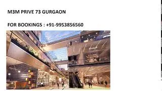 9958959599, m3m prive 73 ground floor price, m3m prive 73 booking amount