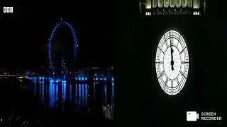 London Big Ben New Year Fireworks 2023