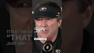 Kirby Smart on the moment Stetson Bennett decided to come back to Georgia 📬🏆
