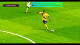 Iconic moment Adriano goal in pes 2020 mobile after efootball22