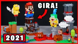 el NUEVO SET de LEGO SUPER MARIO 😎 2021 (Nuevos artilugios) COMBATE VS LARRY