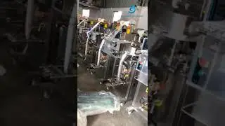 Automatische Absackung VFFS Maschine und F&ouml;rderer auf Lager unser Lager