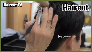 two block men's haircut