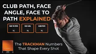 Club Path, Face Angle & Face-to-Path Explained | The Trackman Numbers That Shape Every Shot