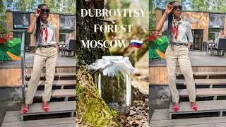 RUSSIA 🇷🇺 || MOSCOW || DUBROVITSY FOREST ADVENTURE: ROLLERBLADING & NATURE || NAMIBIAN YOUTUBER 🇳🇦