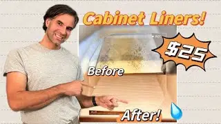 $25 cabinet liners| Best Cabinet Liners| Waterproof liners