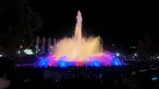 Magic Fountain of Montju&iuml;c, Barcelona 🇪🇸 | 4K Walking Tour|part-2|