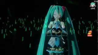 Hatsune Miku - Glass Wall (Miku Expo 2017 in Malaysia)