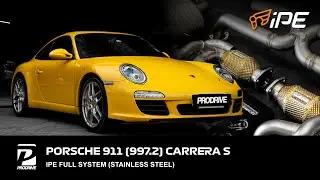 Porsche 911 (997.2) Carrera S x iPE Innotech Full Exhaust System with Header (Stainless Steel)