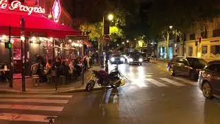 Cafe Le Progres, rue de Bretagne (11 pm)