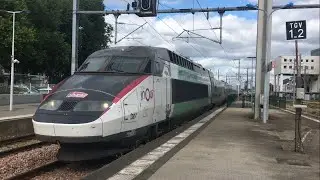 Les vacances scolaires démarrent avec des circulations de TGV , TER à Lorient 
