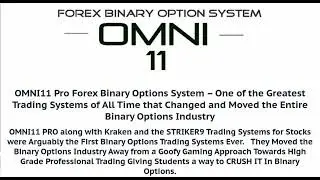 Forex Binary Option System OMNI11 PRO Student Success