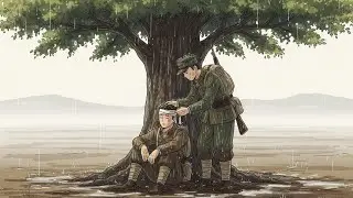 True Friendship of WWII Soldiers | Ghibli-inspired Art WWII Emotional Story
