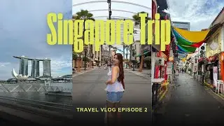 Singapore vlog: exploring city & cafe ✈️🇸🇬
