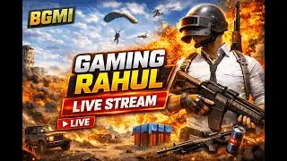 Rush Gameplay 🔥 | BGMI Mobile Live | Gaming Rahul 🛑