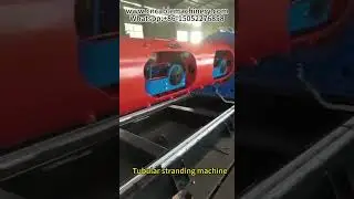 Electric 37KW Wire and Cable tubular Stranding Manufacturing Maker Machine