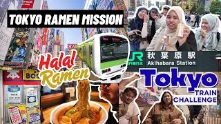 EPISODE 2 | BEST RAMEN OF MY LIFE! Found the Legendary Halal Spot in Tokyo + Akihabara Tour 🍜| #JJR