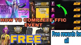 FFIC New Event details||FFIC Ultimate challenge event|Road to FFIC event|Faded wheel event||Dsgaming