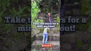 Skip the elevator. Take the stairs for a mini workout! Fitness tips