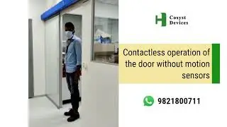 Single Leaf Automatic Sliding Door