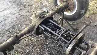 Stanley Steamer Engine & Axle, 1939 Packard 120 Steam Conversion