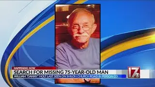 Helicopter, search crews looking for missing Person County man