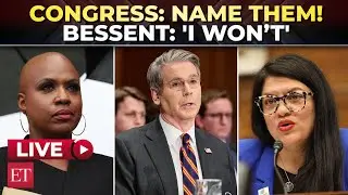 HEATED SHOWDOWN: Bessent refuses to name &lsquo;bad actors&rsquo; | Congress grills Trump's Treasury chief