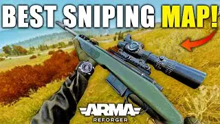 Это ЛУЧШАЯ карта для снайперской стрельбы в Arma Reforger