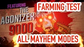 Borderlands 3 Agonizer farm Test All Mayhem Modes - How many legendaries to we get?