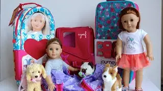 American Girl Doll Travel Case and Packing For American Girl Dolls
