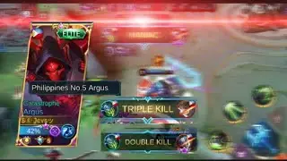 Offlaner can relate this (Push type argus x maniac [ supreme 5 Ph argus - Jevs