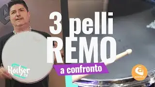 REMO: 3 pelli che hanno fatto la storia della batteria a confronto | RockerTV - Ritmi EP07