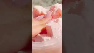 But how is it so satisfying to squish the jelly cubes? 😩 #slime #slimevideo #satisfyingvideo #asmr
