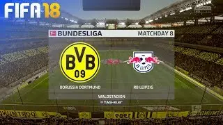 FIFA 18 - Borussia Dortmund vs. RB Leipzig @ Waldstadion