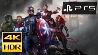 Marvel's Avengers PS5 4K 60FPS HDR