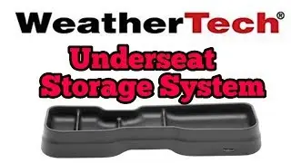 Weathertech Underseat Storage System Review and Unbox Turn 4 Automotive