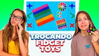 TROCAS DE FIDGET TOYS I TROCANDO FIDGET TOYS - A REVANCHE!