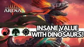 Pantlaza, Sun-Favored Historic Brawl | DINOSAUR TRIBAL INSANITY | Magic The Gathering: Arena
