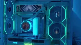 PC Build Lian Li O11 Vision Compact | AMD Ryzen 9 9950X3D | GeForce 5080 | GIGABYTE X870