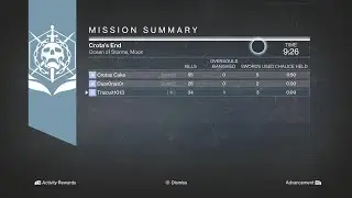 390 Crota's End Trio Speedrun WR (9:26)