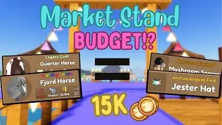 Buying From Market Stands With ONLY 15K!!