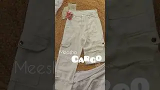 Must have meesho jeans | Meesho Cargo Jeans #shortsfeed #shortsviral #meeshojeans #cargojeans#shorts