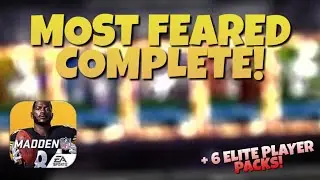 WE CLAIMED 5 92 MOST FEARED PLAYERS + 6 ELITE PLAYER PACKS!! MADDEN OVERDRIVE!!