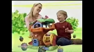 Playskool Weebles Musical Treehouse Playset Hasbro TV Commercial 2005