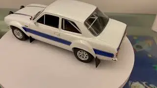 1:18 Triple9 FORD ESCORT MK1 ROAD CAR Model #diecastcollector #fordcars #carmodel #scalemodel