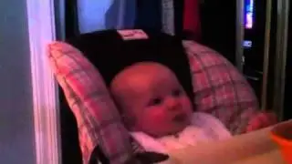 Baby's First Time Eating Green Beans
