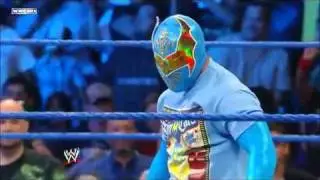 Sin Cara Attacks Chavo Guerrero - WWE SmackDown 5/20/11