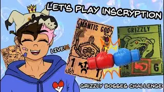 No Elk's Allowed🫎🃏- Let's Play Inscryption Kaycee's Mod - Live!